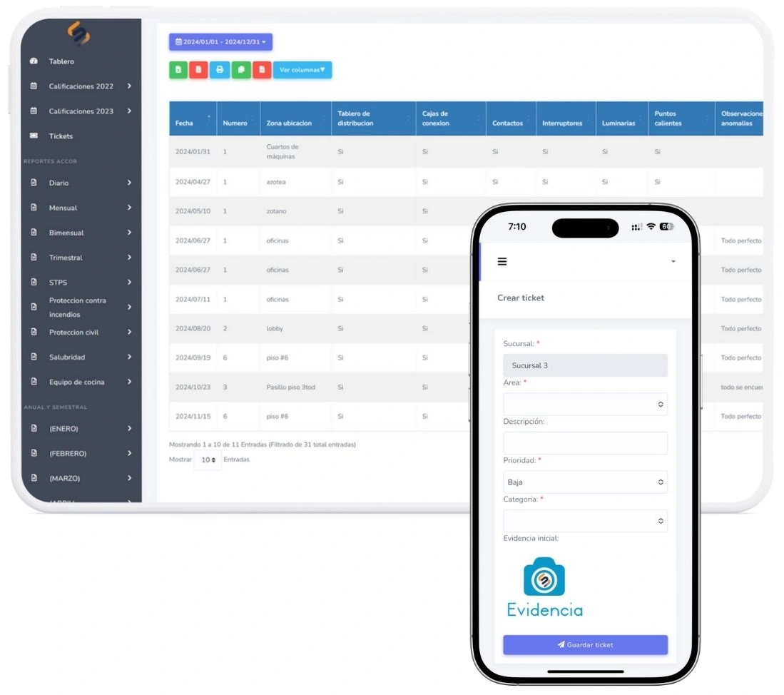 Sistema para Gestión de Sucursales